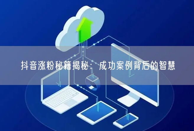 抖音涨粉秘籍揭秘:成功案例背后的智慧